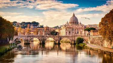 Billig reise til Roma med tog, buss og fly